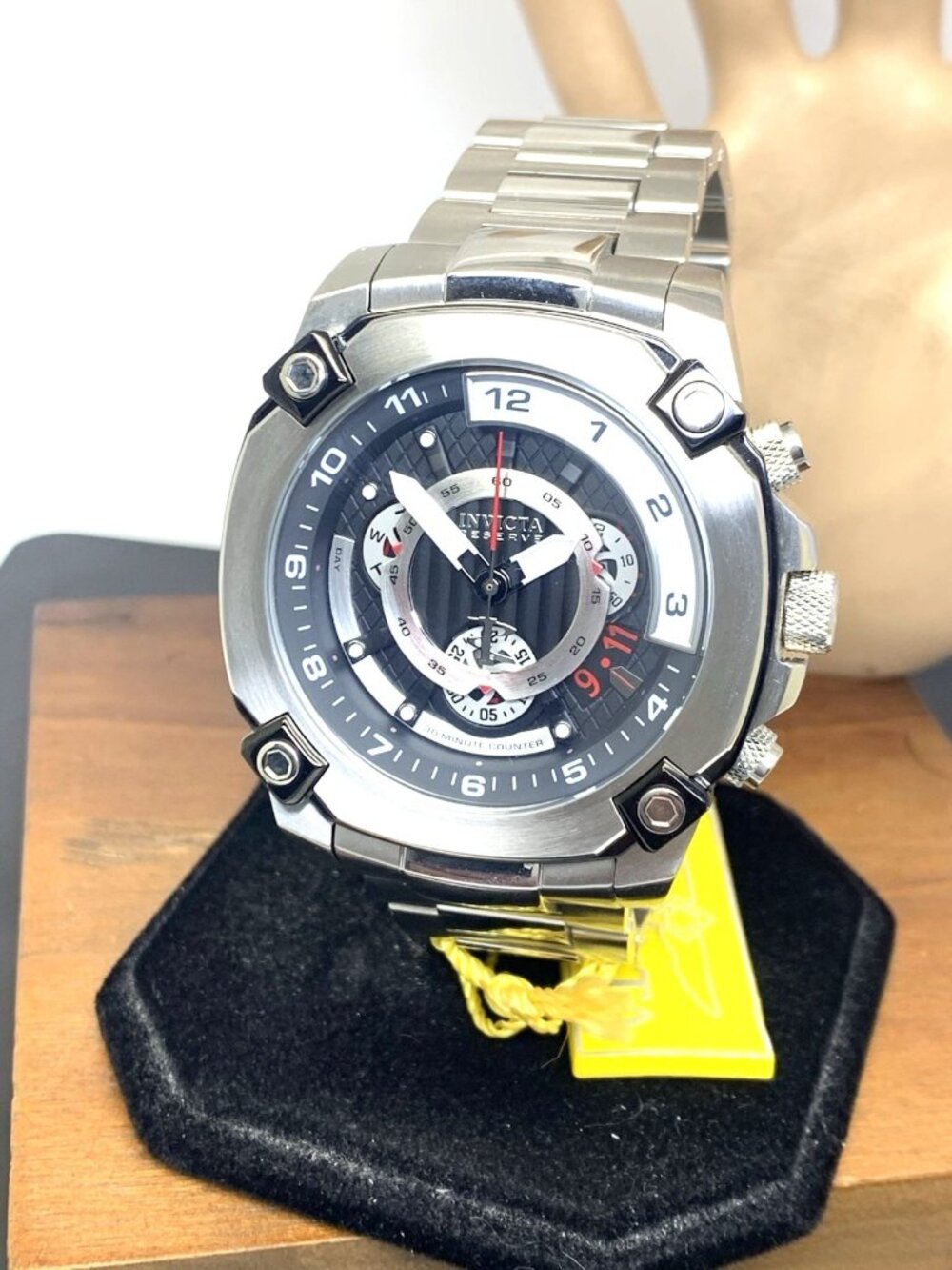 Invicta Men's Watch 27049 Reserve Chronograph Swiss Quartz Stainless Steel 50mm